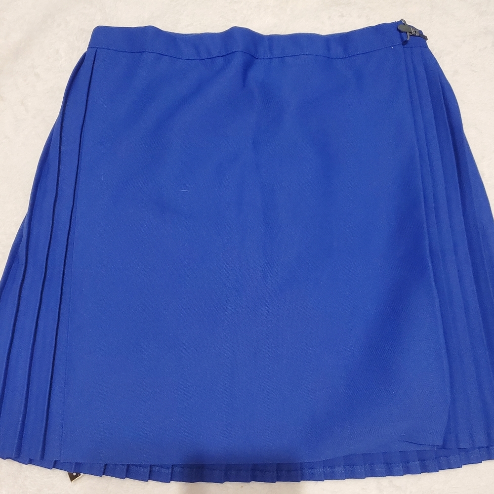 Girl's Pleated Formal School Skirt